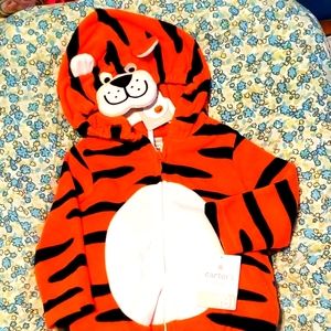 Carter's 18 month Tiger Plush Halloween Outfit